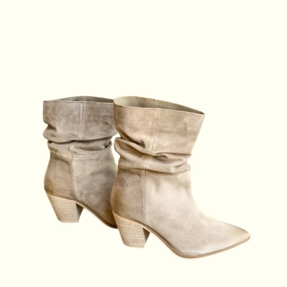 Matisse Dagget Taupe Suede Leather Boot Women's Size 9 - Picture 1 of 8